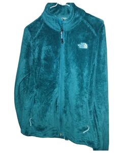 The North Face teal full zip jacket medium